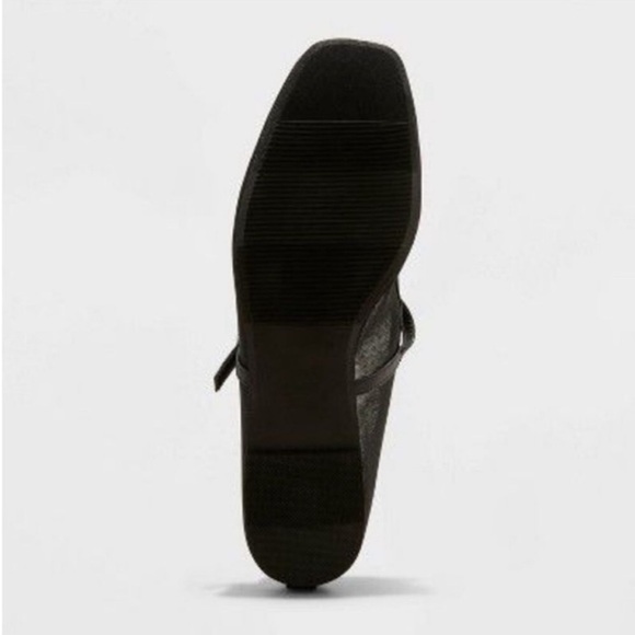 NWT Wild Fable - Women's Elsa Mary Jane Plain Mesh Ballet Flats new size 9.5 - Picture 3 of 7